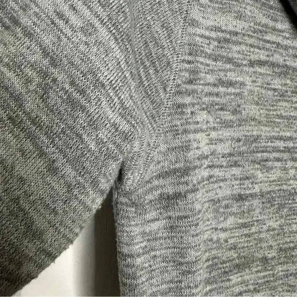 Joe Fresh Sweater Cowl Neck Long Grey Size Extra Small - Picture 7 of 16